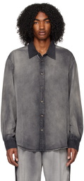 Diesel Gray S-Umbe-Treat Shirt