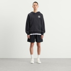 END. Leisure Pullover Hoodie in Cinder Black