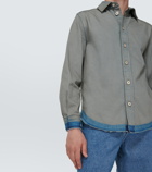 Loewe Raw edges cotton shirt