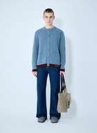 Gucci Wool Cardigan With Intarsia