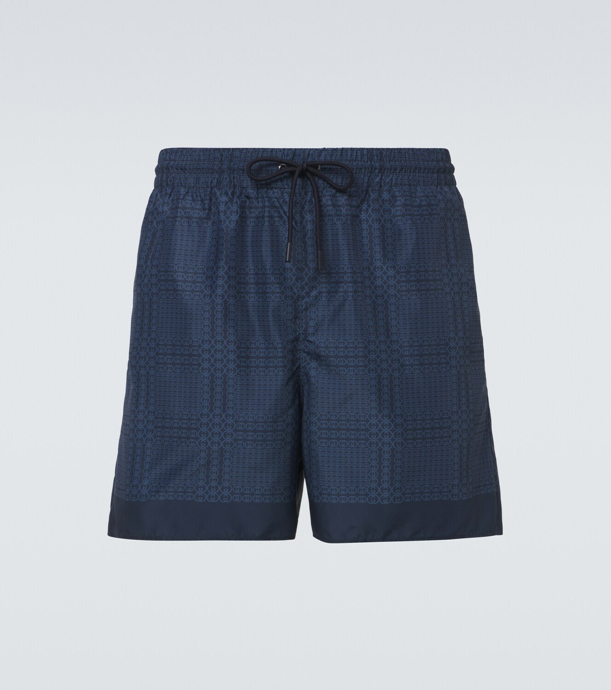 Gucci Interlocking G poplin swim trunks