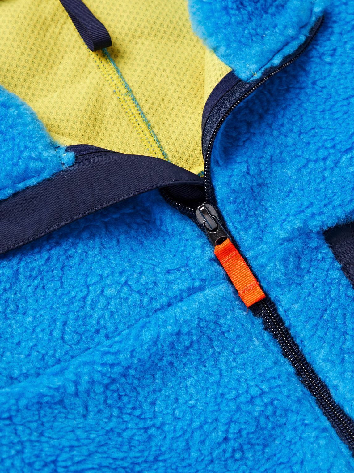 Polo Ralph Lauren - Shell-Trimmed Fleece Jacket - Blue Polo Ralph
