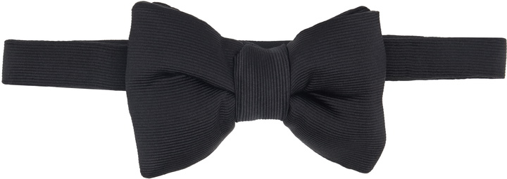 Photo: TOM FORD Black Grosgrain Bow Tie