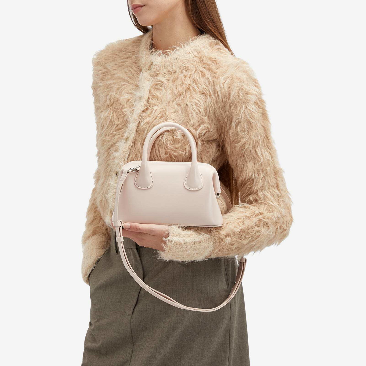 OSOI BOATミニショルダーバッグ DUSTYPINK OSOI Women's Boat Mini Bag in Dusty Pink OSOI