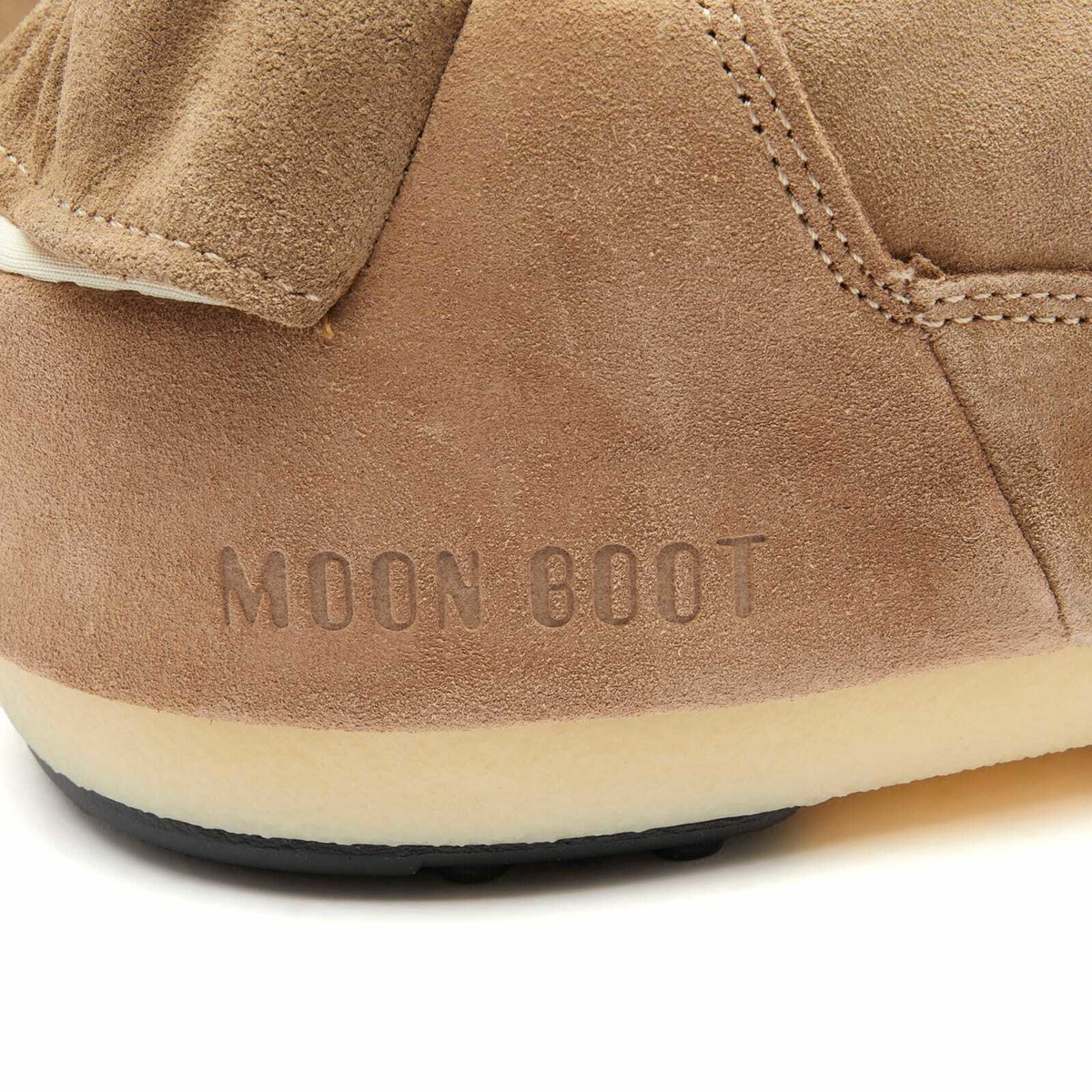 Moon Boot Women's Sandal Band Suede Shoes in Sand