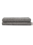 By Japan - SyuRo Set of Two Small Organic Cotton-Terry Face Towels