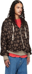 Edward Cuming Brown Gracia Arm Flex Hoodie