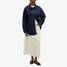 Good American Women's Oversized Shirt in Indigo