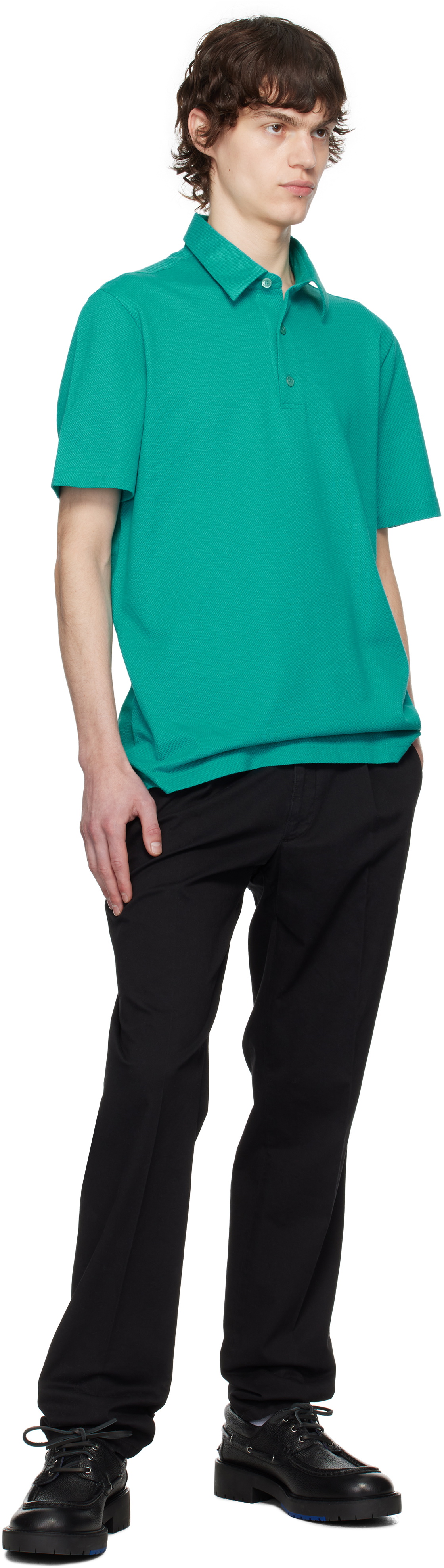 Brioni Black Pienza Trousers