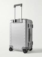 FPM Milano - Bank Spinner 53cm Leather-Trimmed Aluminium Suitcase