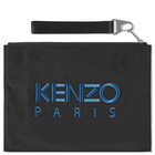 Kenzo Men's Tiger Pouch in Black