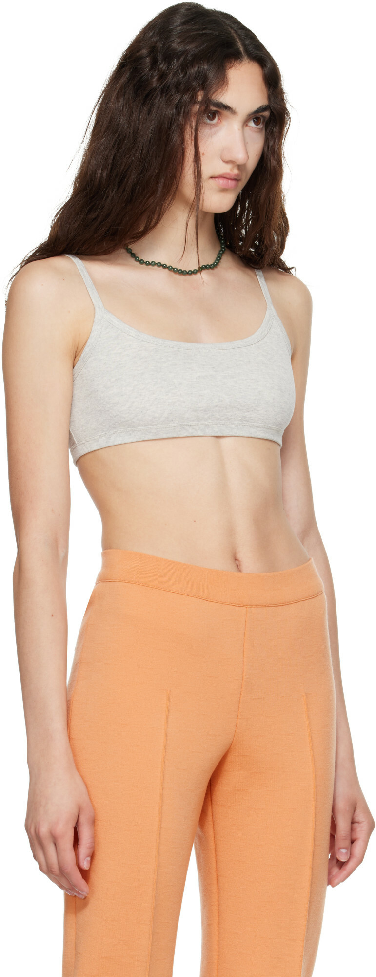 FLORE FLORE Gray Bibi Bralette