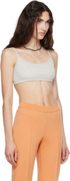 FLORE FLORE Gray Bibi Bralette