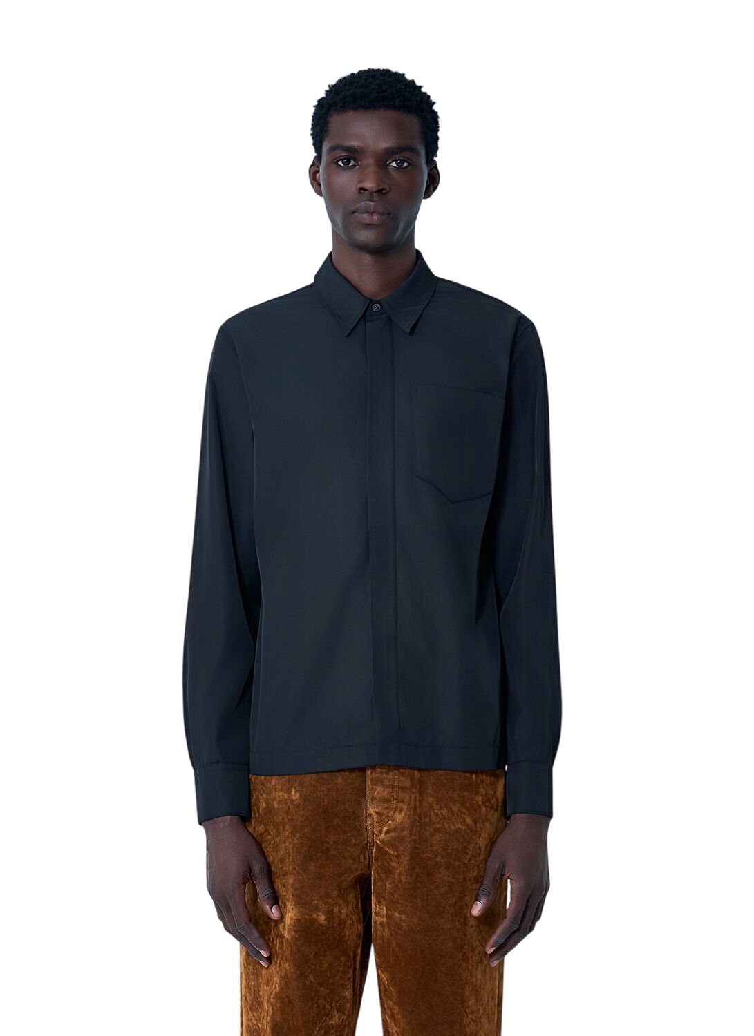 DRIES VAN NOTEN Verner Panton 長袖シャツ DRIES VAN NOTEN] verner panton 長袖シャツ レア