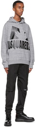 Dsquared2 Grey Leaf Hoodie