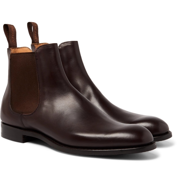 Photo: Cheaney - Godfrey Leather Chelsea Boots - Brown