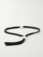 Alice Made This - Dot Rhodium-Plated and Cord ID Bracelet