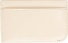 JACQUEMUS Off-White 'Le Porte Curvo' Card Holder