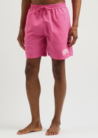 Billionaire Boys Club Diamond Dollars Logo Shell Swim Shorts Pink