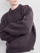 Our Legacy - Wool and Alpaca-Blend Sweater - Brown