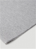 Thom Browne - Milano Stitch Four Bar Pocket Scarf in Grey