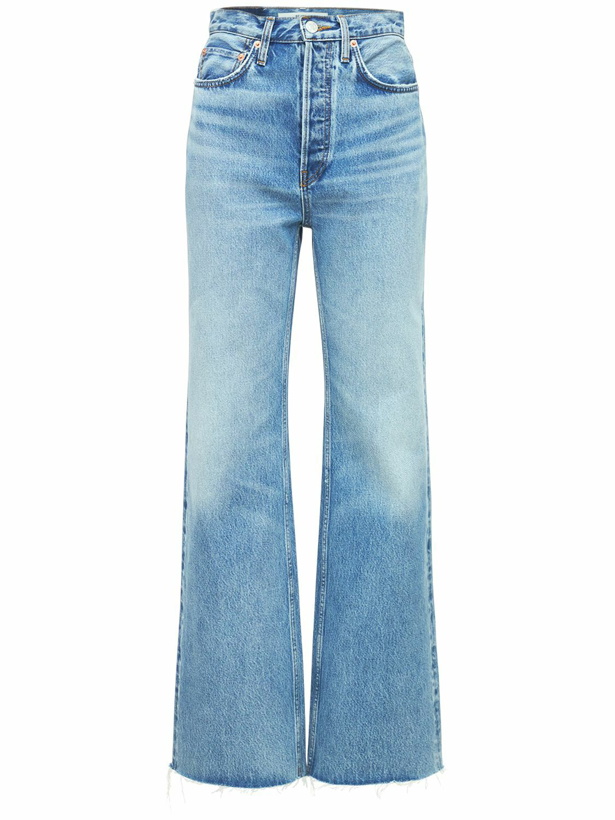 Photo: RE/DONE 70s Ultra High Rise Wide Leg Jeans