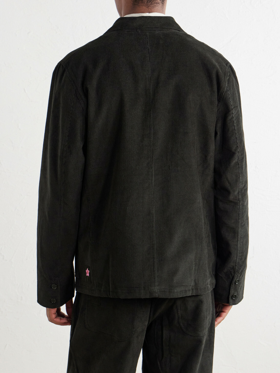 Kardo - Somesh Cotton-Corduroy Suit Jacket - Green