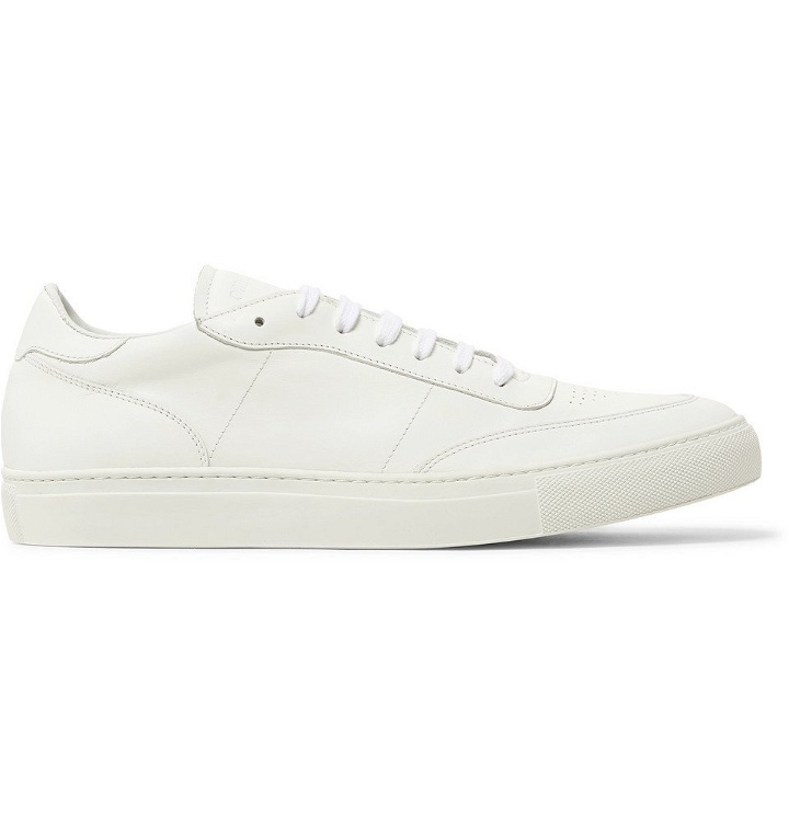 Photo: Officine Generale - Leather Sneakers - White