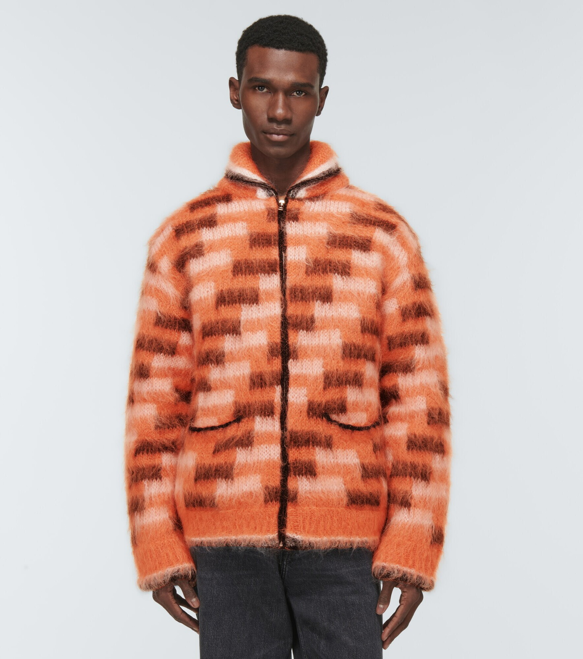 Marni - Mohair-blend knit jacket Marni Marni - Mohair-blend knit jacket Marni