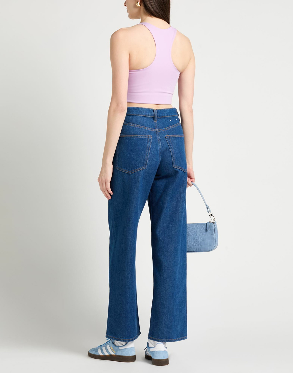 Girlfriend Collective Womens Top Lilac