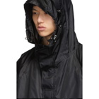 mastermind WORLD Black Hooded Coach Coat