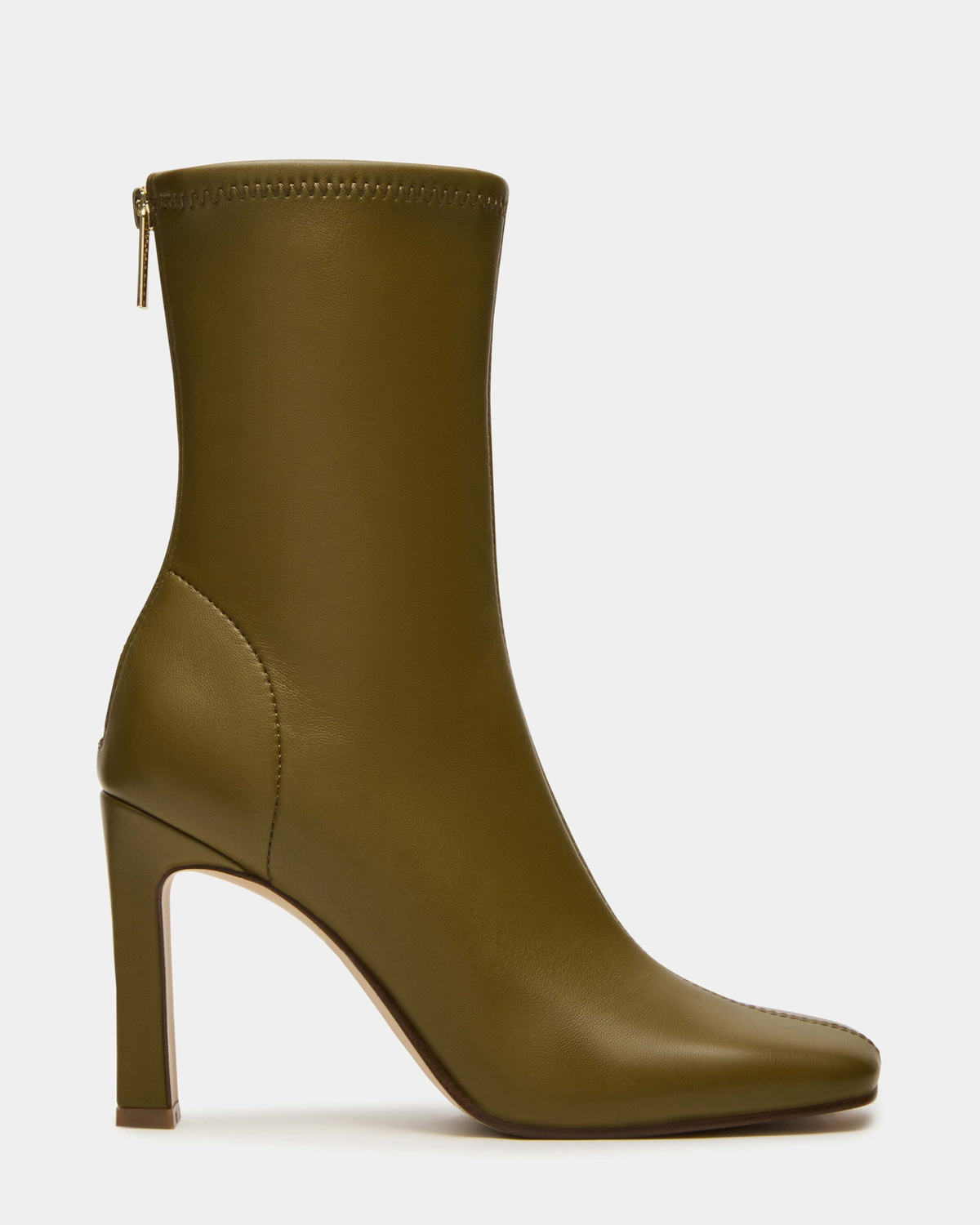 Steve Madden Khelan Booties in Olive