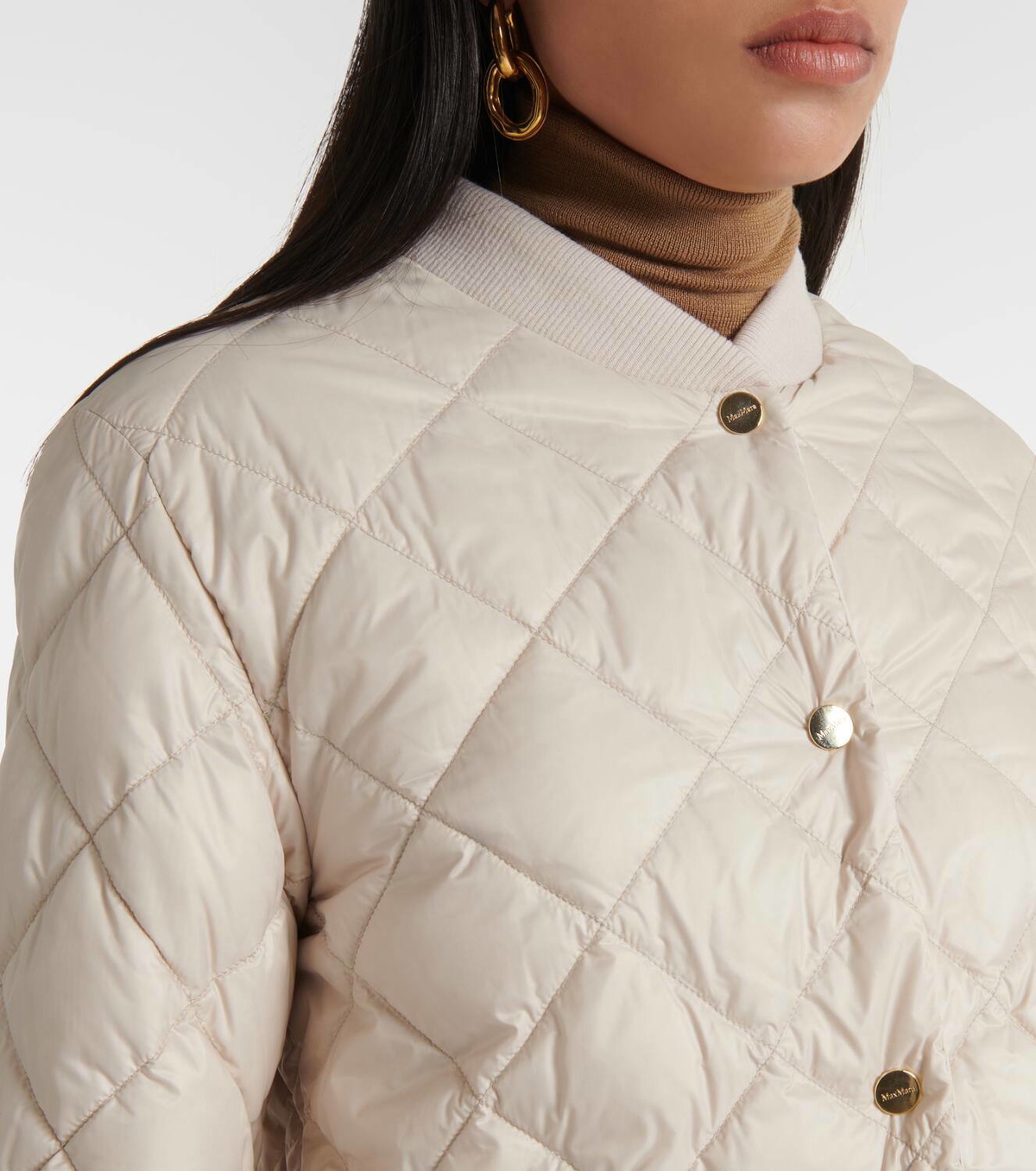 Max Mara The Cube Bsoft reversible bomber jacket
