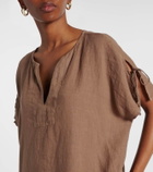 Velvet Maeve linen kaftan