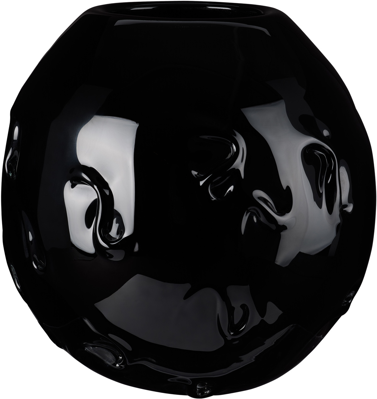 Louise Roe Black S.R. Vintage Vase
