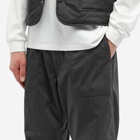 Nanga Men's Takibi Ripstop Field Pants in Black