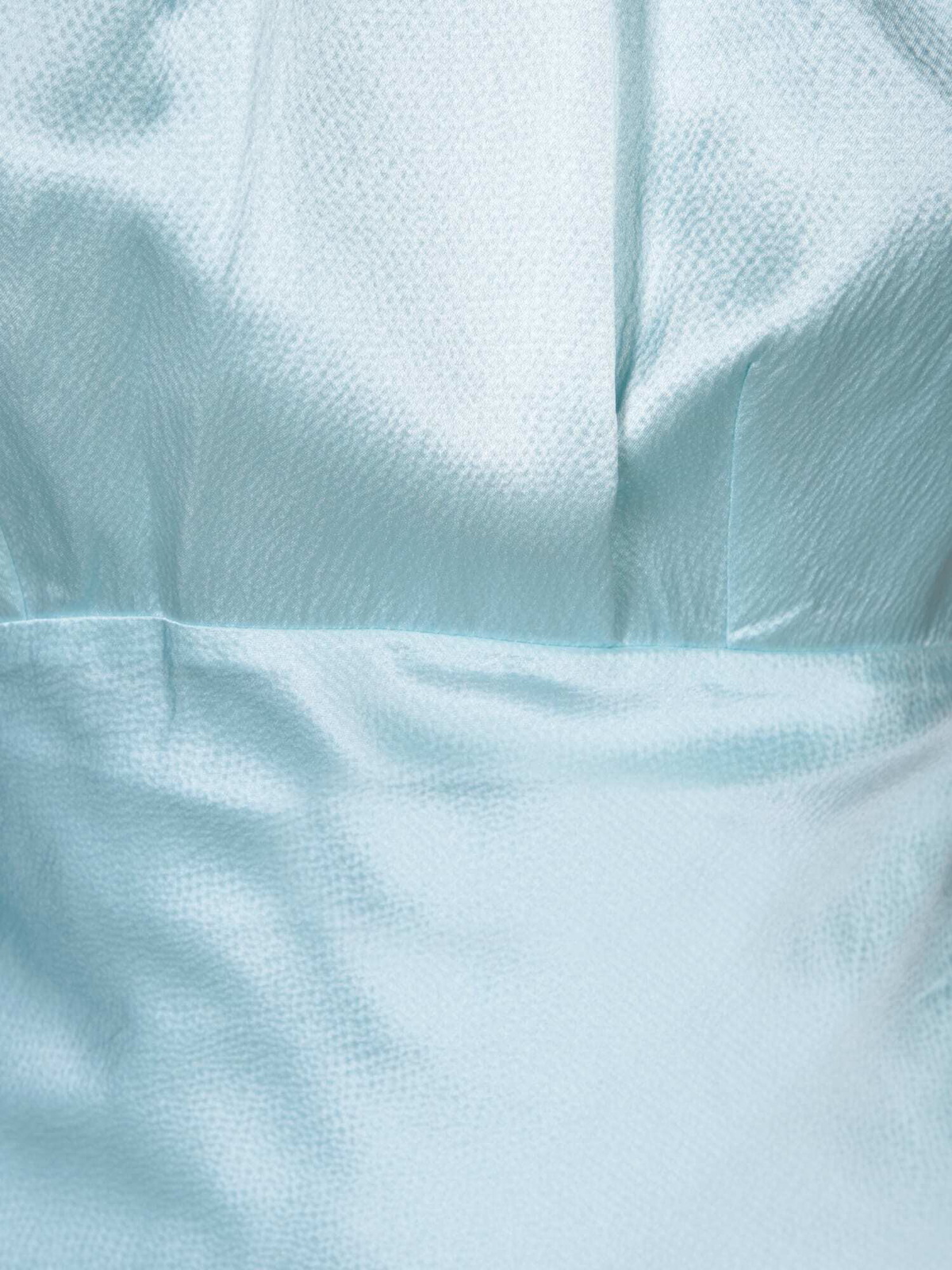 C.P. Company Light Blue Halter Long Dress