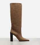 Alaïa 55 leather knee-high boots
