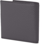 Hugo Boss - Crosstown Logo-Appliquéd Full-Grain Leather Billfold Wallet - Gray