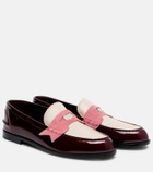 Christian Louboutin Penny leather penny loafers