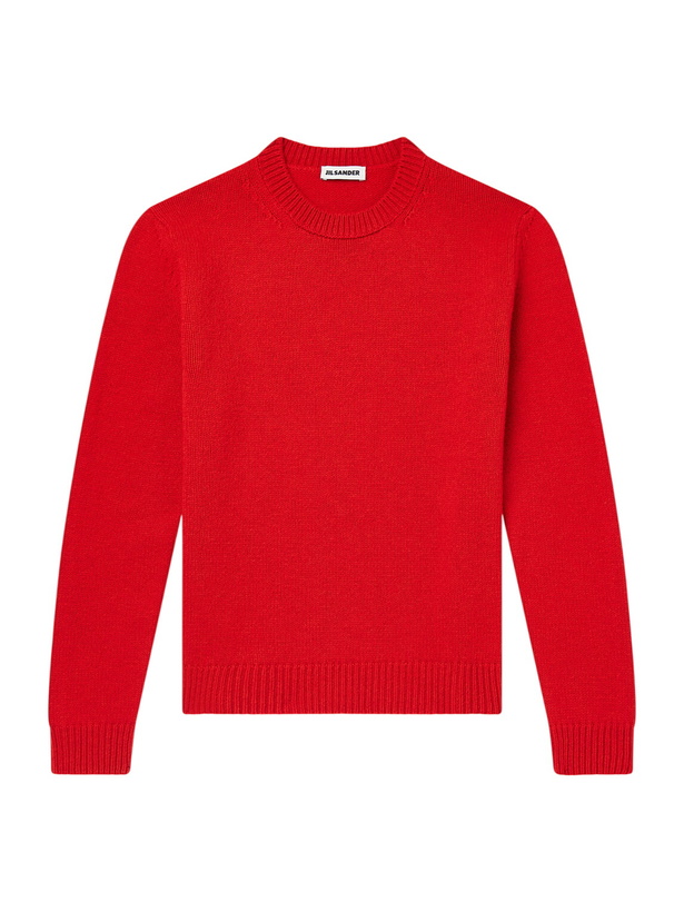 Photo: Jil Sander - Wool Sweater - Red