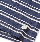 Folk - Striped Cotton-Jersey T-Shirt - Men - Navy