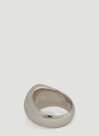 Larvikite Oval Signet Ring in Silver