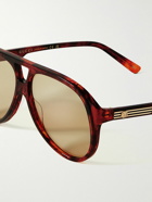 Gucci Eyewear - Aviator-Style Tortoiseshell Acetate Sunglasses