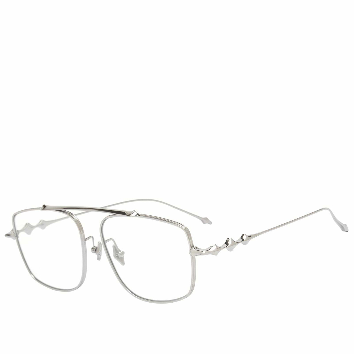 Gentle Monster Martin Glasses in Silver 