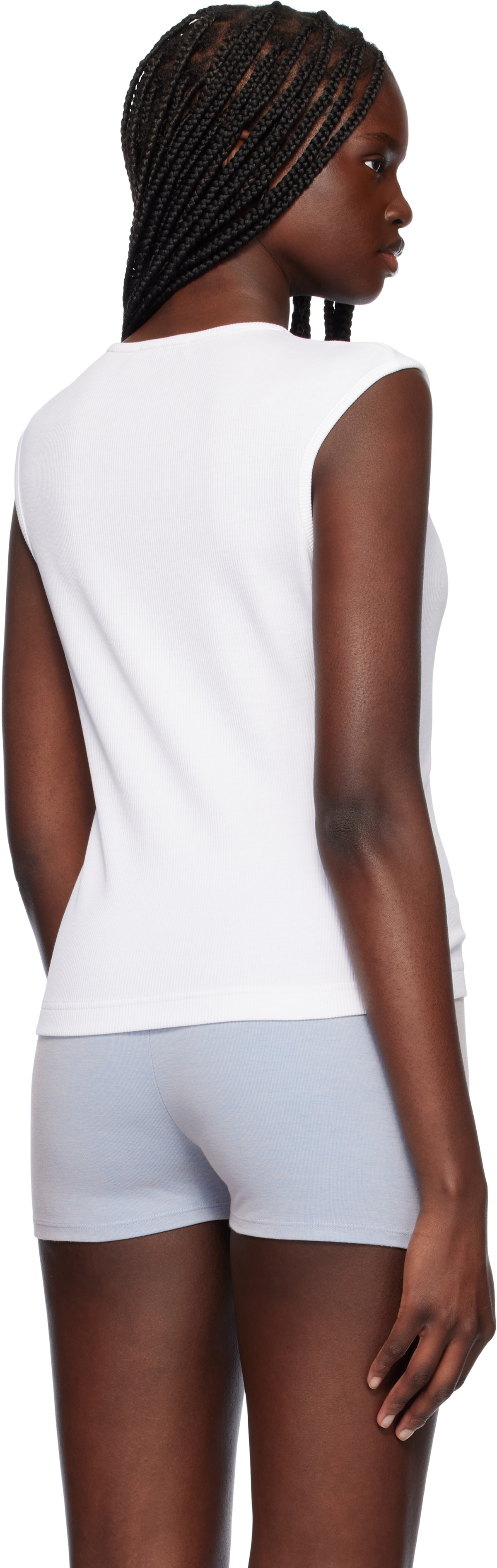 CDLP White Rib Vest T-shirt