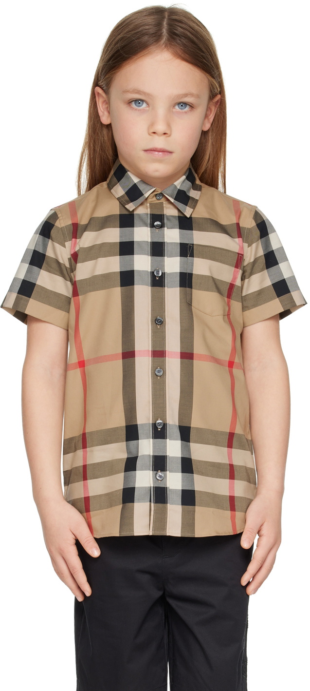 Fashion Burberry Boys Shirt