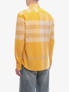 Burberry Shirt Yellow   Mens