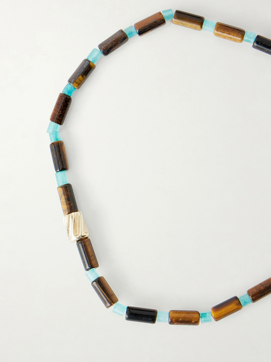 Luis Morais - 14-Karat Gold Agate Beaded Bracelet