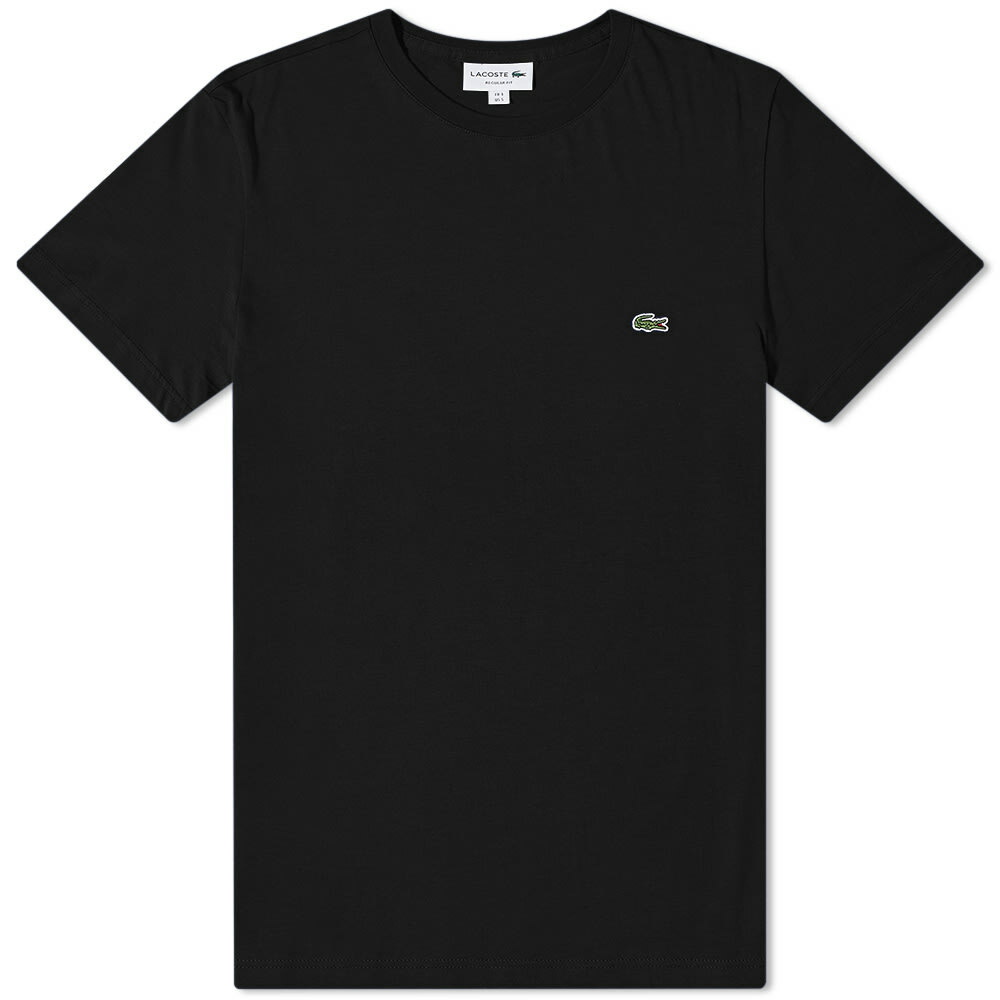 Lacoste Men's Classic T-Shirt in Black Lacoste